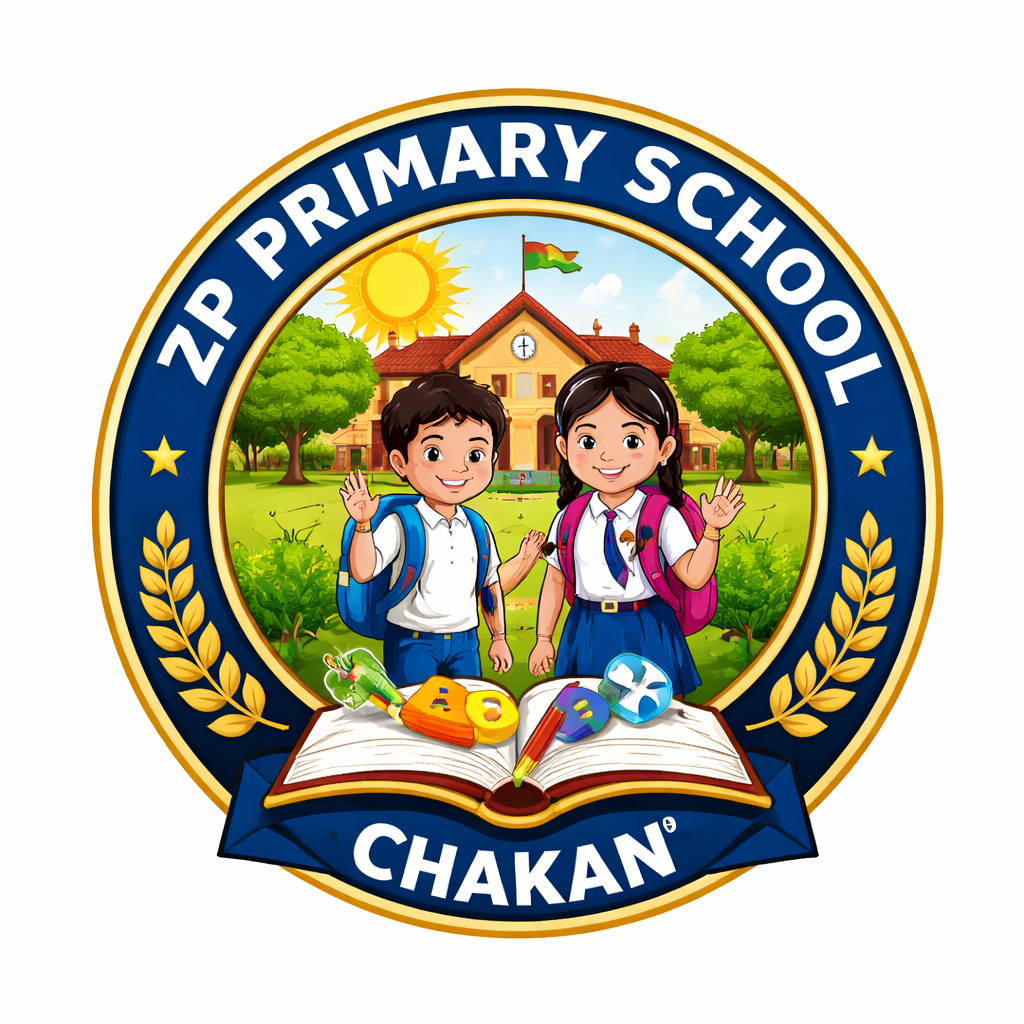 ZP Primary School, Chakan logo